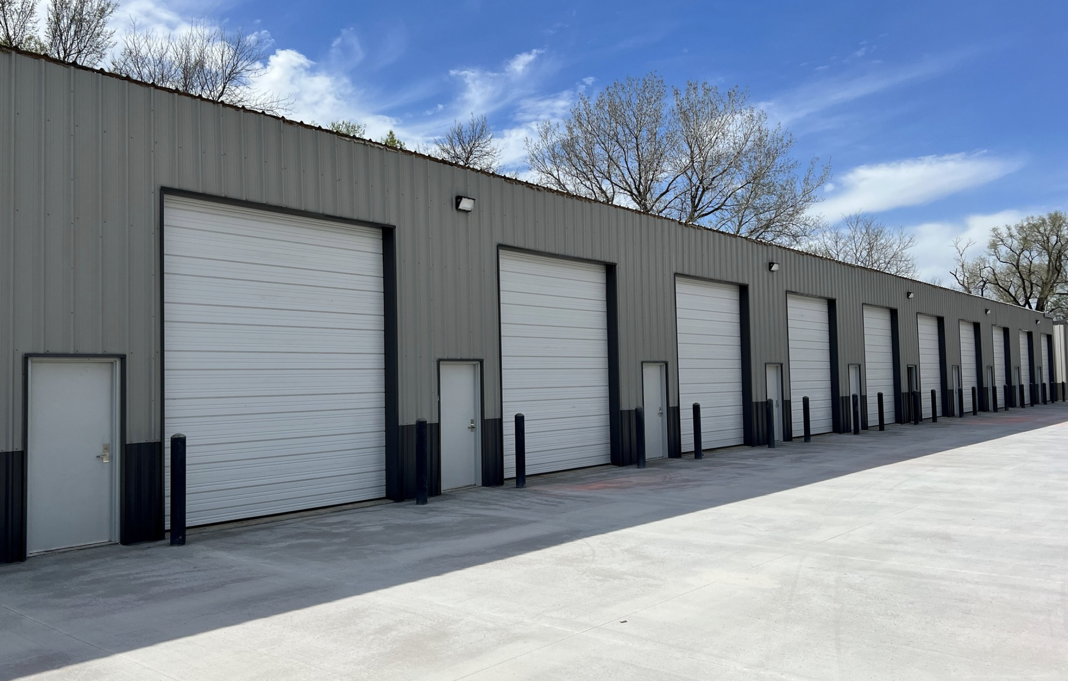 Modern industrial warehouse